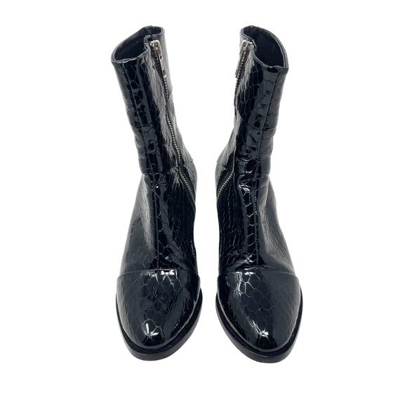 Ariana Bohling Carmen Ankle Boot - Black - Size 37 - Picture 6 of 9